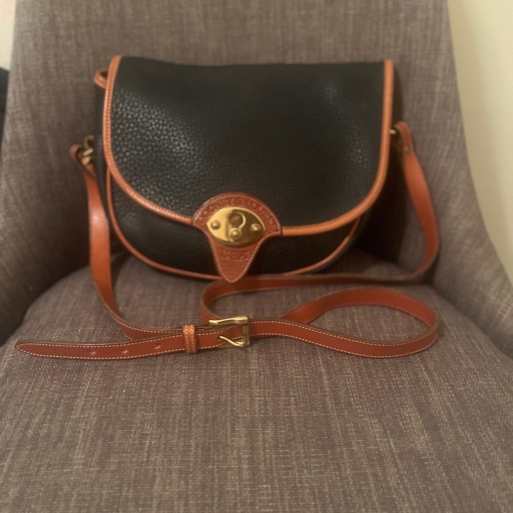 Vintage Dooney and Bourke All Weather Leather Crossbody